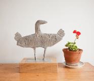 small seabird- bronze